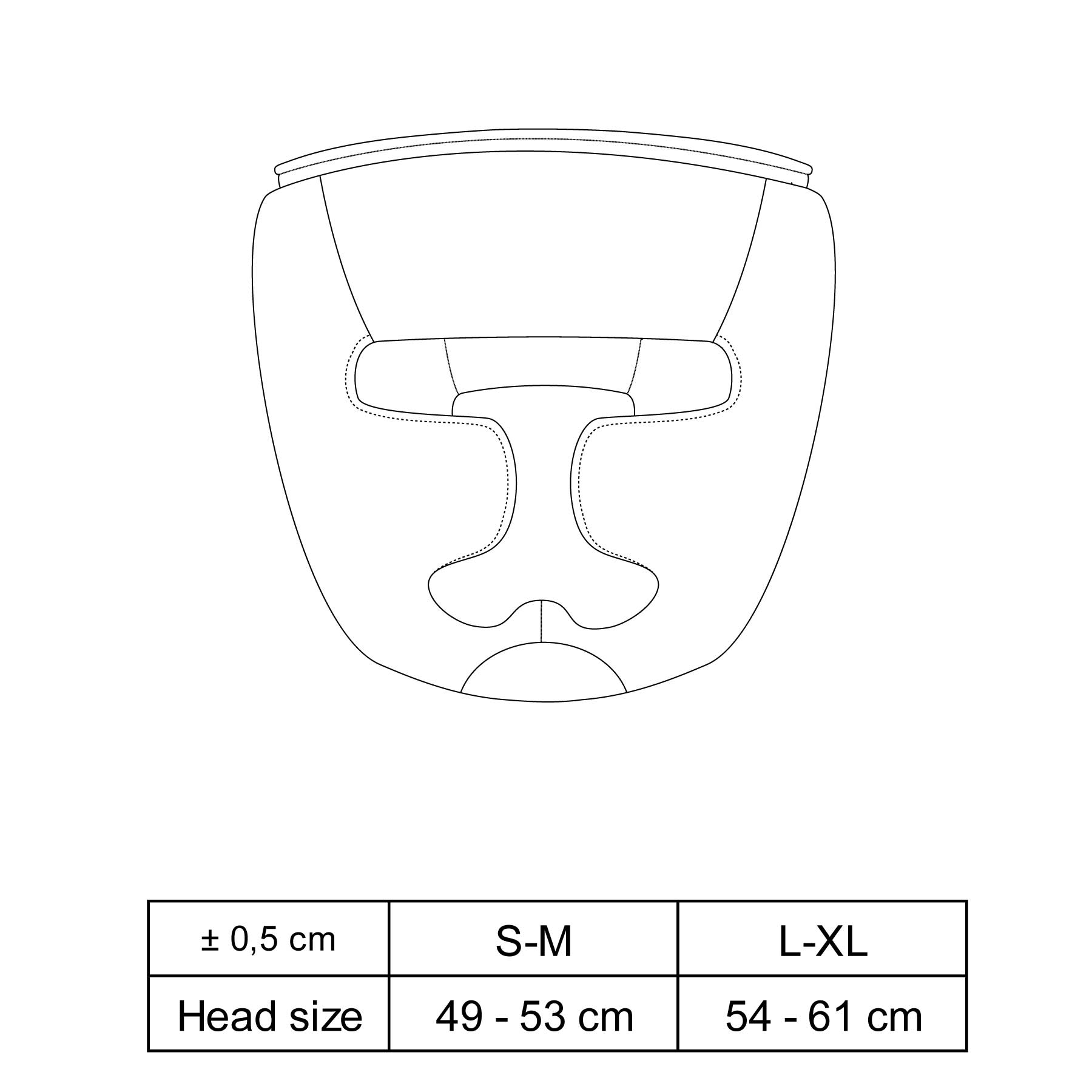 Pääsuoja nahkainen