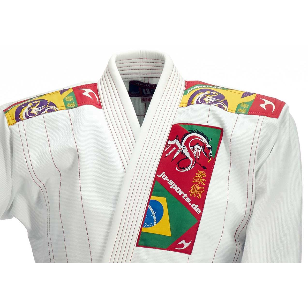 Brazilian Jiu-Jitsu puku "Kids" valkoinen