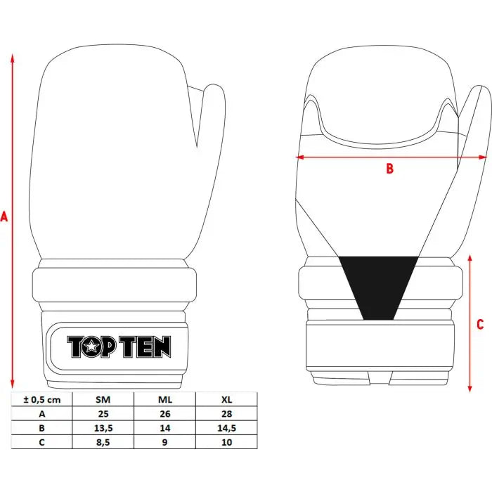 Open hand ITF otteluhanska "Superfight 3000"