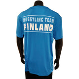 T-paita tekninen "Wrestling Team Finland"