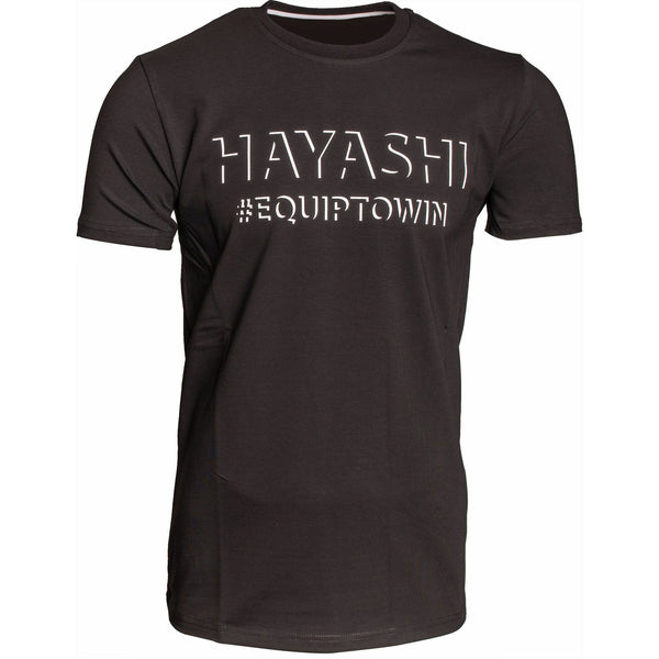 Hayashi musta t-paita ''Equiptown''