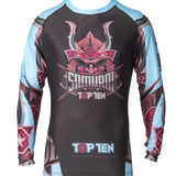 Rashguard "Samurai" pitkähihainen