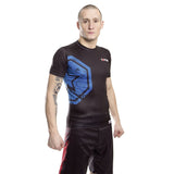 Rashguard "Octagon" lyhythihainen