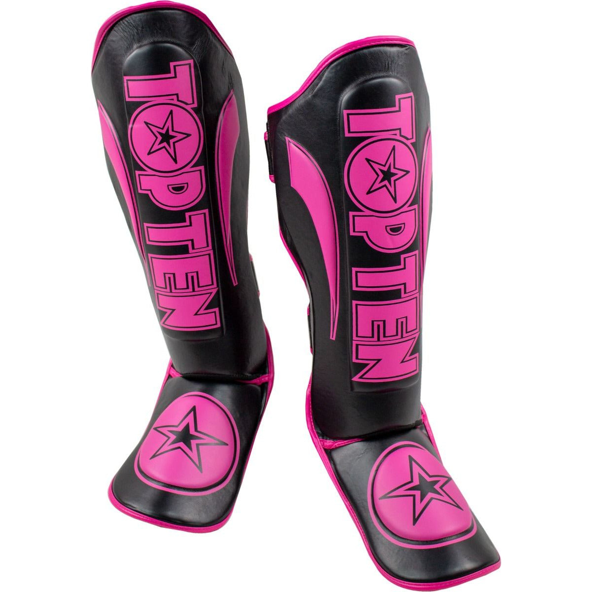 Säärisuojat "Star Light" pinkki